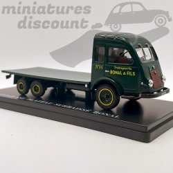 RENAULT SINPAR SSU PLATEAU SURBAISSÉ "TRANSPORT BONNAL & FILS" (VERT FONCÉ) - 1/43ème sous blister