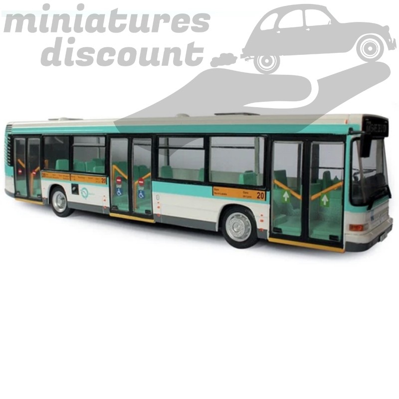 BUS / AUTOCAR HEULIEZ RATP GX317 (BLANC) - 1/43ème sous blister
