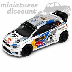 VOLKSWAGEN POLO WRC (BLANC) - BBURAGO - 1/43ème en boite
