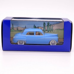 MINIATURE TINTIN, LA DODGE DE TINTIN OBJECTIF LUNE (BLEU) - 1/43ème en boite