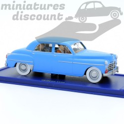 MINIATURE TINTIN, LA DODGE DE TINTIN OBJECTIF LUNE (BLEU) - 1/43ème en boite