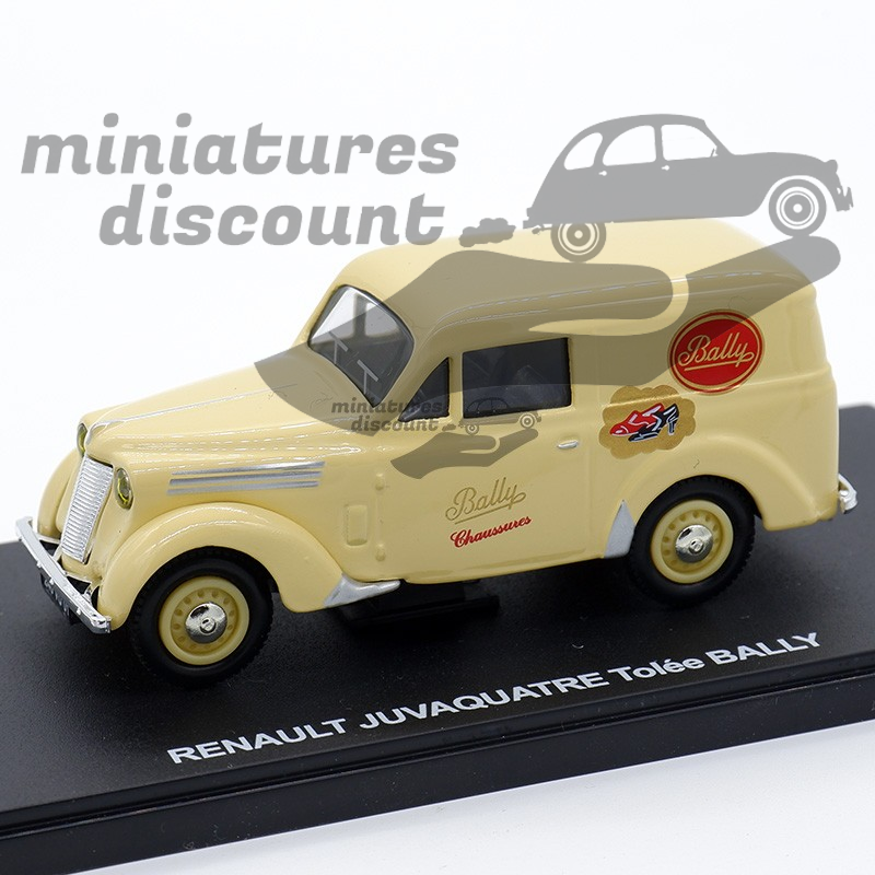 RENAULT JUVAQUATRE "BALLY" (BEIGE) - ELIGOR - 1/43ème en boite