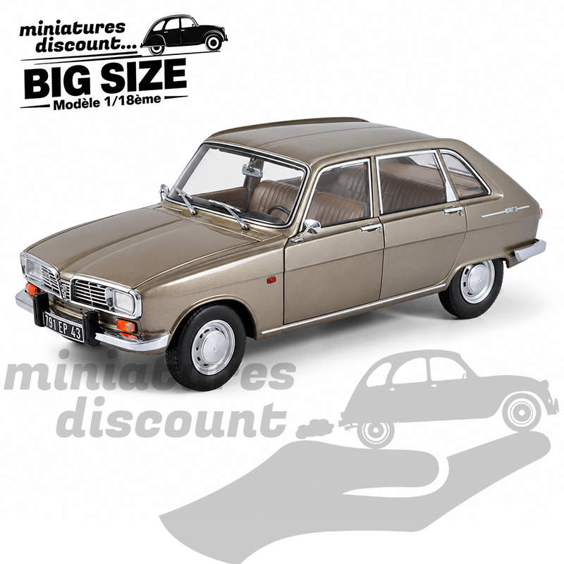 RENAULT 16 (GRIS) - NOREV - 1/18ème en boite