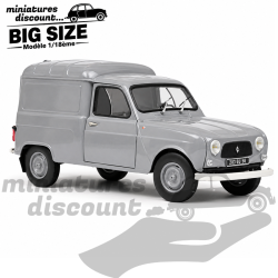 RENAULT 4L FOURGONNETTE (GRIS) - NOREV - 1/18ème en boite