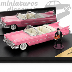 CADILLAC ROCK STAR "ELVIS PRESLEY" DE 1959 (ROSE) - VITESSE - 1/43ème en boite