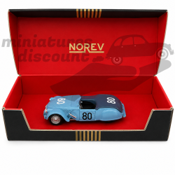 CITROËN 2CV "BARBOT SPÉCIALE" DE 1953 (BLEU) - NOREV - 1/43ème en boite