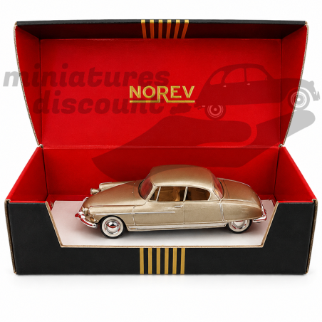 CITROËN CHAPRON DS 19 "PARIS" DE 1958 (OR) - NOREV - 1/43ème en boite