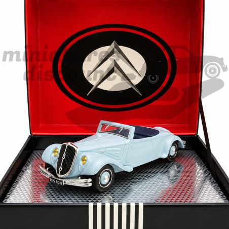 CITROËN TRACTION 22CV CABRIOLET (BLEU) - NOREV - 1/43ème en boite