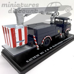 SAVIEM SG4 R 35 ÉLÉVATEUR À NACELLE EDF (BLEU) - 1/43ème sous blister