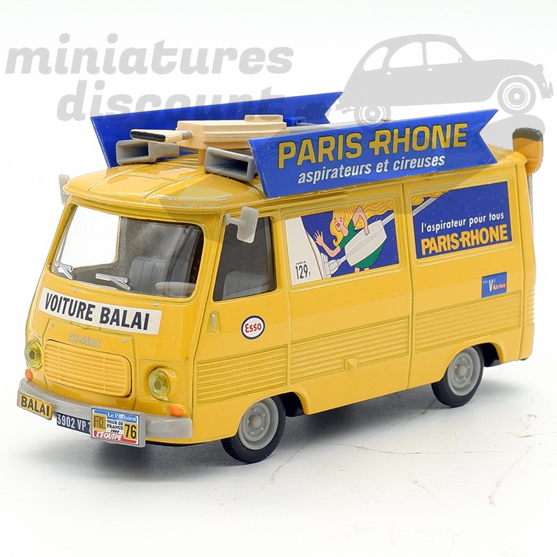 PEUGEOT J7 TOUR DE FRANCE 1969 (JAUNE) - 1/43ème sous blister