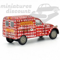 CITROËN 2CV AZU COCHONOU (ROUGE) - NOREV - 1/43ème sous blister