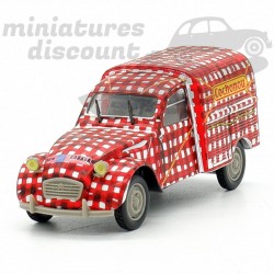 CITROËN 2CV AZU COCHONOU (ROUGE) - NOREV - 1/43ème sous blister