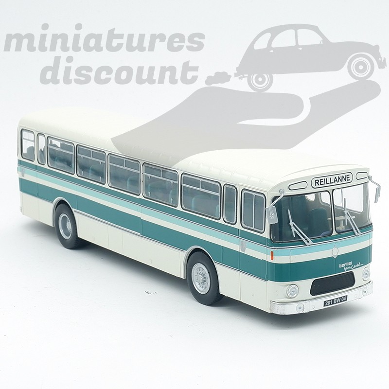 BUS BERLIET PHL10 GRAND RAID DE 1966 (BLANC- VERT) - 1/43ème sous blister