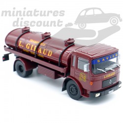 RENAULT SAVIEM SM170 "L.GIRAUD" (ROUGE FONCÉ) - IXO - 1/43ème en boite