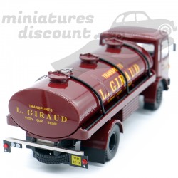 RENAULT SAVIEM SM170 "L.GIRAUD" (ROUGE FONCÉ) - IXO - 1/43ème en boite