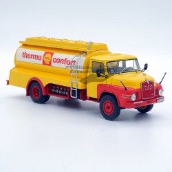 CAMION MAN 626 KURZHAUBER SHELL (JAUNE) - IXO - 1/43ème en boite