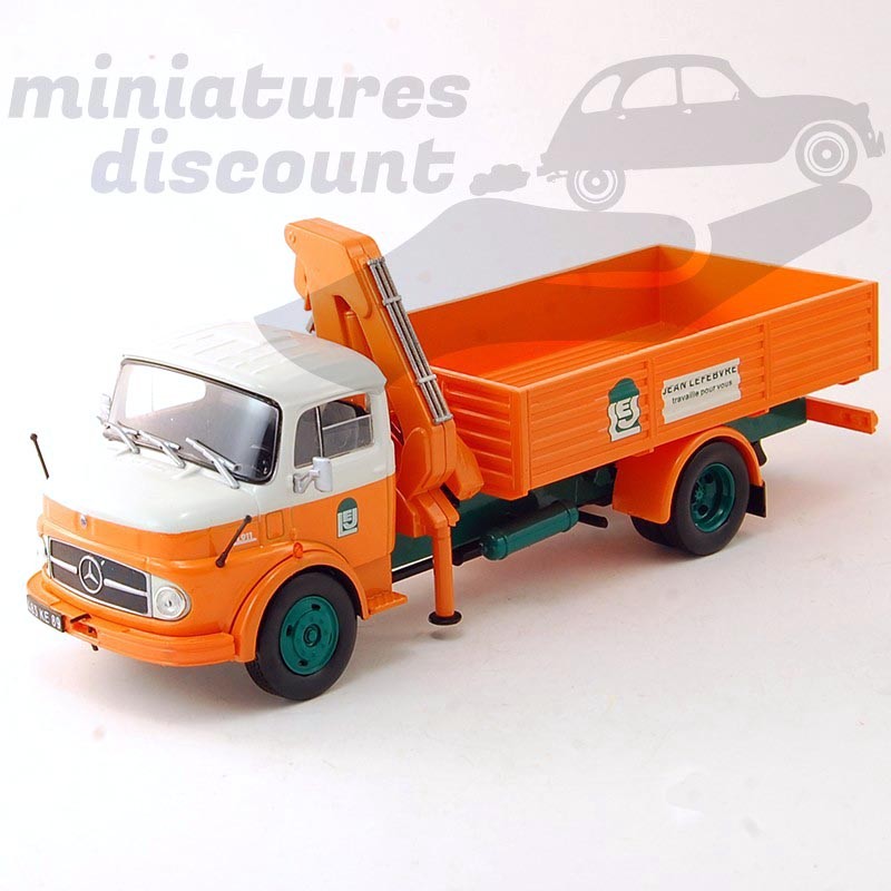 MERCEDES BENZ L911 (ORANGE) - IXO - 1/43ème en boite