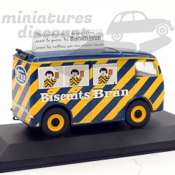 CITROËN TUB HY "BISCUITS BRUN" (JAUNE) - 1/43ème en boite
