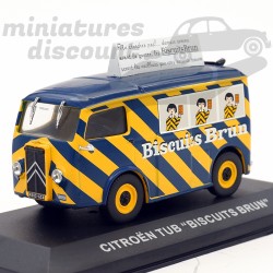 CITROËN TUB HY "BISCUITS BRUN" (JAUNE) - 1/43ème en boite
