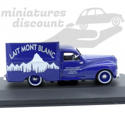 PEUGEOT 203 C 8 " LAIT MONT BLANC " (BLEU) - 1/43ème en boite