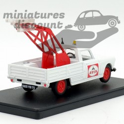 PEUGEOT 404 DÉPANNEUSE AVIA (BLANC) - ELIGOR - 1/43ème en boite