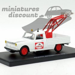 PEUGEOT 404 DÉPANNEUSE AVIA (BLANC) - ELIGOR - 1/43ème en boite