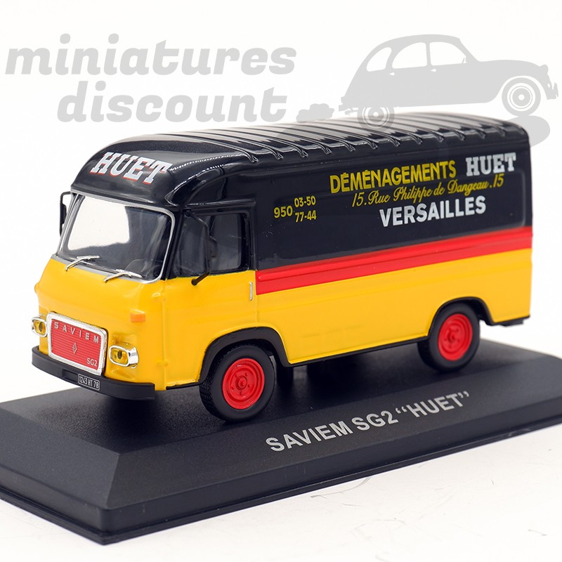 RENAULT SAVIEM SG2 "HUET" (NOIR) - 1/43ème en boite