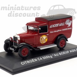 CITROEN C4 500KG "AU BOEUF AGILE" (BORDEAUX) - 1/43ème en boite