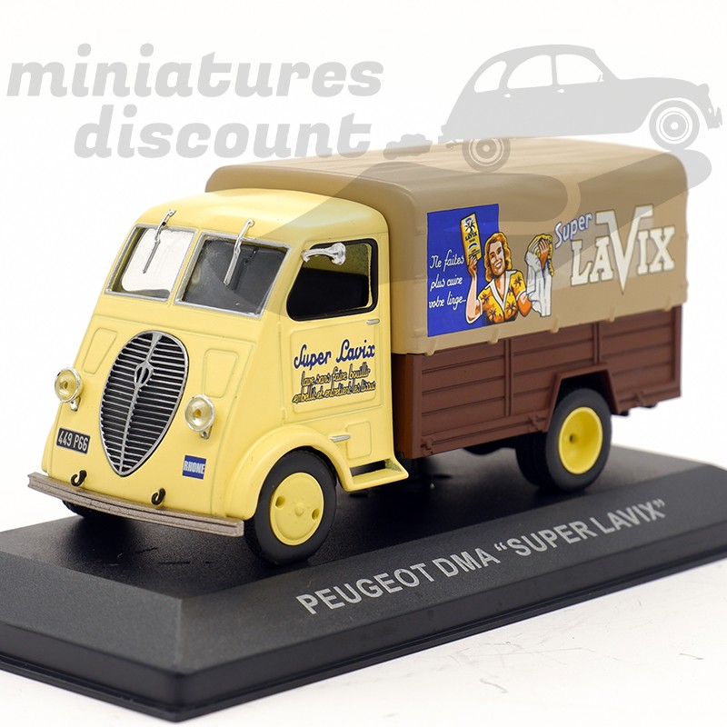 PEUGEOT DMA "SUPER LAVIX" (MARRON) - 1/43ème en boite
