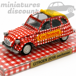 CITROËN 2CV "COCHONOU" (ROUGE) - NOREV - 3inch en boite