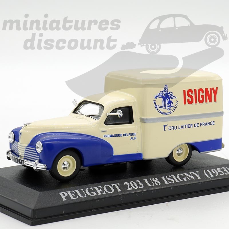 PEUGEOT 203 U8 ISIGNY (BEIGE) - 1/43ème en boite