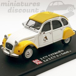 CITROEN 2CV 6 "SOLEIL" (BLANC) - 1/43ème sous blister