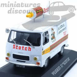 PEUGEOT J7 "SCOTCH" (BLANC) - 1/43ème sous blister