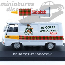 PEUGEOT J7 "SCOTCH" (BLANC) - 1/43ème sous blister