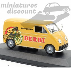 DKW F89L "DERBI" (JAUNE FONCÉ) - 1/43ème en boite