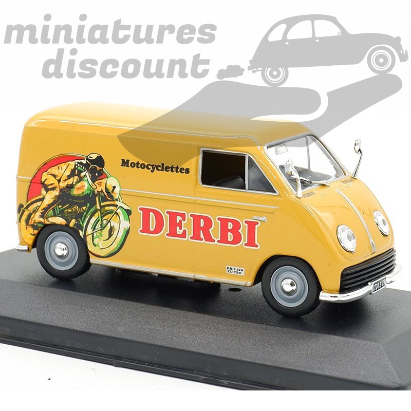 DKW F89L "DERBI" (JAUNE FONCÉ) - 1/43ème en boite
