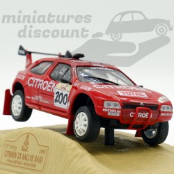 CITROEN ZX RALLYE RAID (ROUGE) - NOREV - 1/43ème en boite