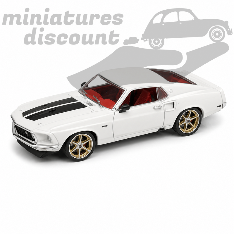 FORD MUSTANG FASTBACK (BLANC) - 1/43ème en boite
