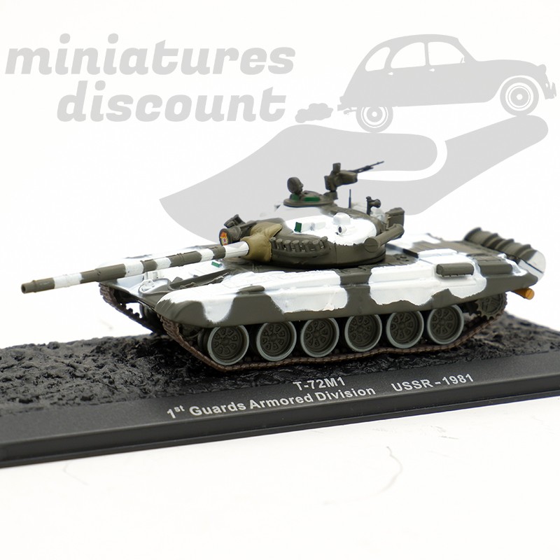 TANK T-72M1 (VERT-BLANC) - 1/72ème en boite