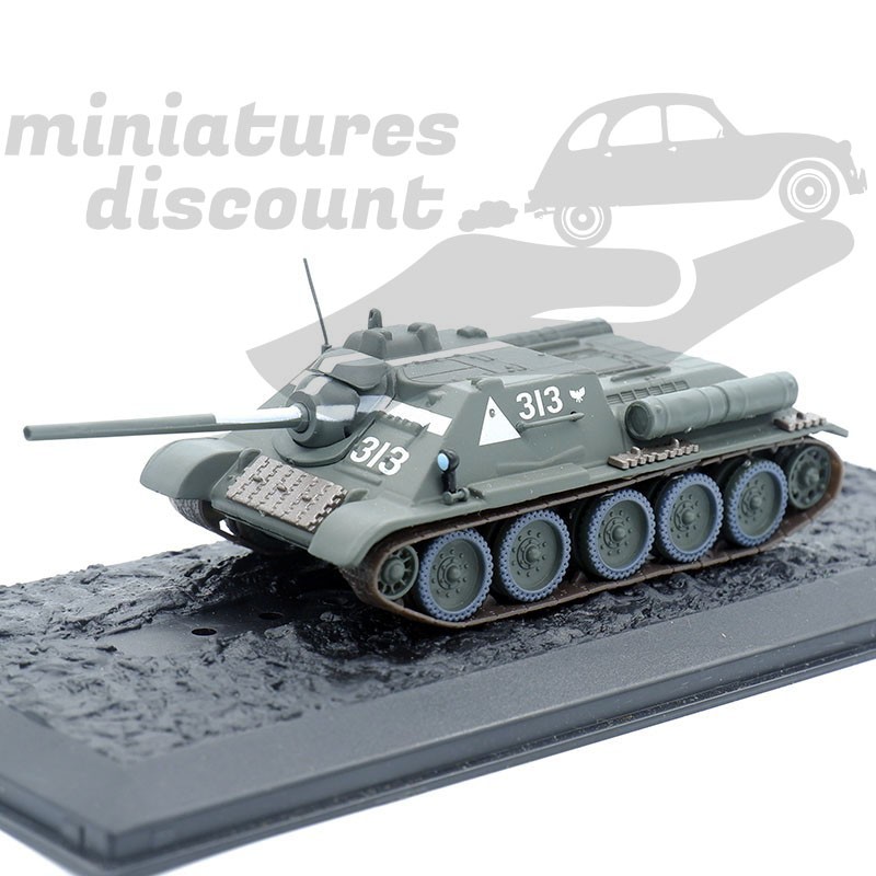 TANK SU-85 RUSSE (VERT) - 1/72ème en boite