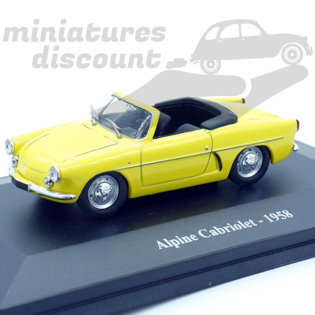 RENAULT ALPINE CABRIOLET (JAUNE) - ELIGOR - 1/43ème sous blister