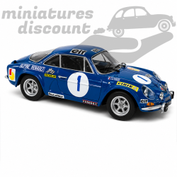 RENAULT ALPINE A110 RALLYE DE L'ACROPOLE EN 1973 (BLEU) - ELIGOR - 1/43ème sous blister
