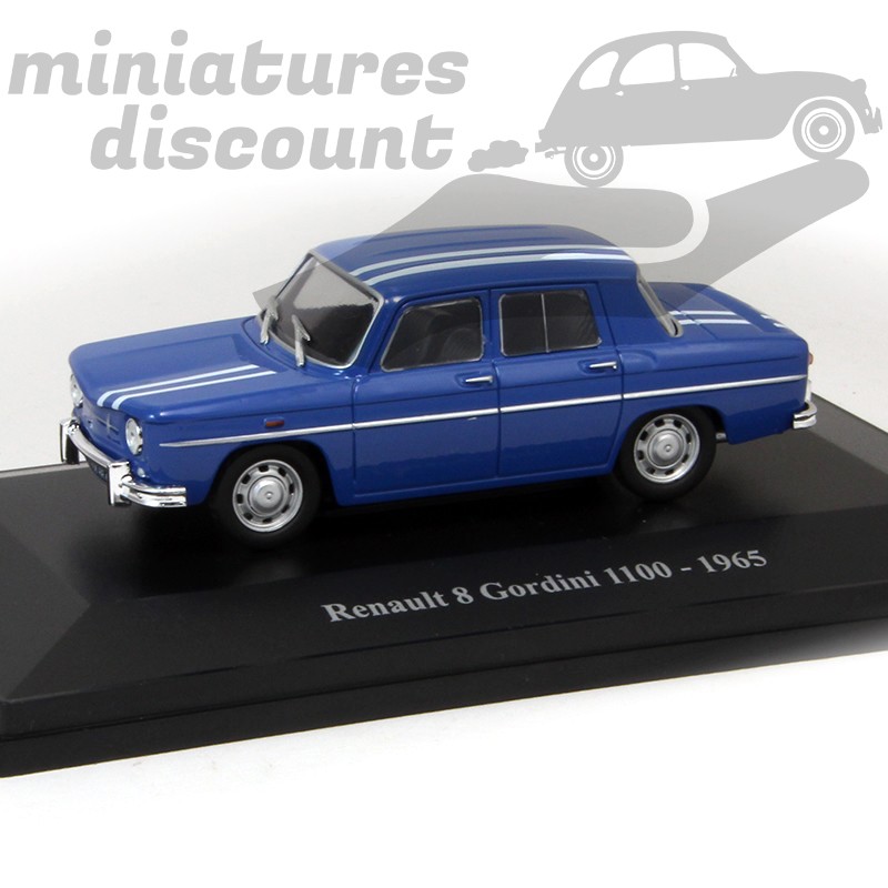 RENAULT 8 GORDINI 1100 DE 1965- 1/43ÈME SOUS BLISTER (BLEU) - 1/43ème sous blister