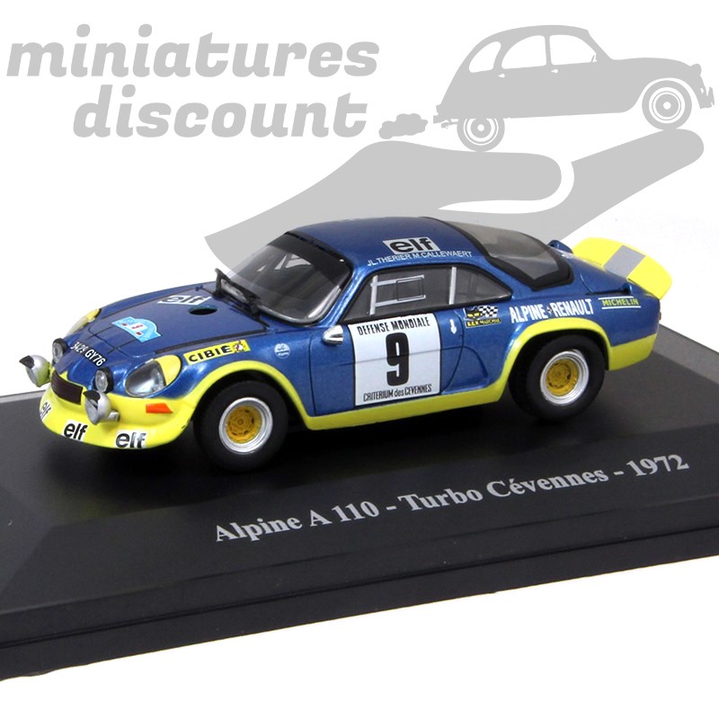 RENAULT ALPINE A 110 (BLEU) - 1/43ème sous blister