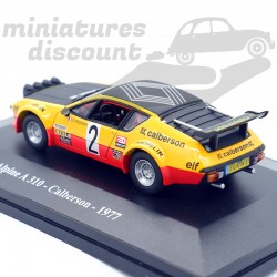 RENAULT ALPINE A310 (JAUNE) - ELIGOR - 1/43ème sous blister