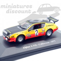 RENAULT ALPINE A310 (JAUNE) - ELIGOR - 1/43ème sous blister