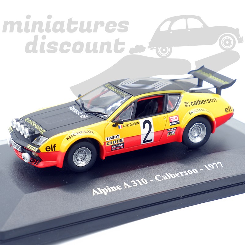 RENAULT ALPINE A310 (JAUNE) - ELIGOR - 1/43ème sous blister