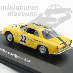 RENAULT ALPINE "WILLYS INTERLAGOS" DE 1966 (JAUNE) - ELIGOR - 1/43ème sous blister
