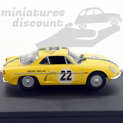 RENAULT ALPINE "WILLYS INTERLAGOS" DE 1966 (JAUNE) - ELIGOR - 1/43ème sous blister