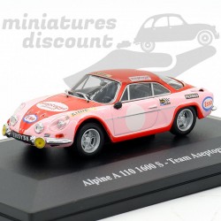 RENAULT ALPINE A110 1600 S (ROUGE) - ELIGOR - 1/43ème sous blister